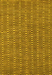 Abstract Yellow Contemporary Rug, con292yw