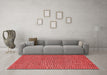 Contemporary Red Washable Rugs