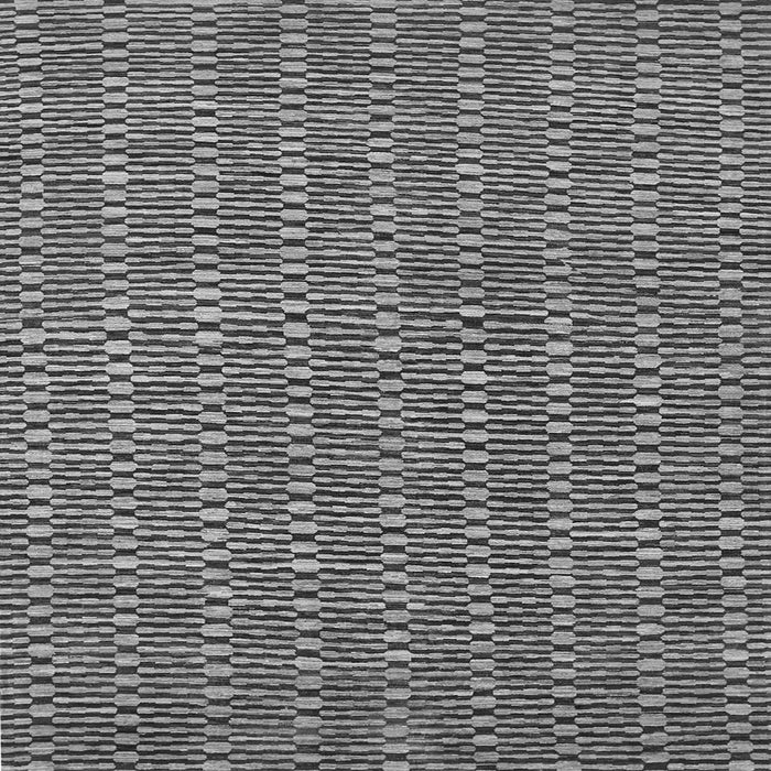 Round Machine Washable Abstract Gray Contemporary Rug, wshcon292gry