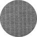 Square Abstract Gray Contemporary Rug, con292gry