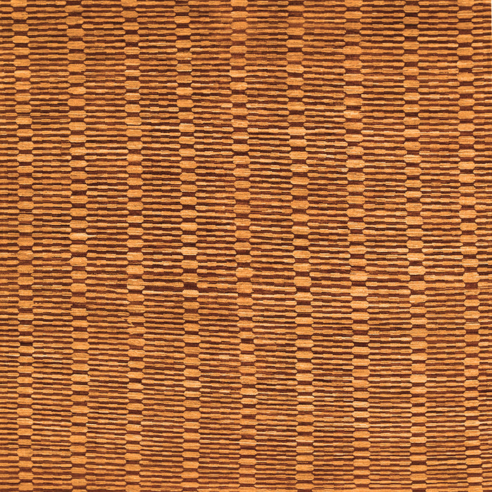 Serging Thickness of Abstract Orange Contemporary Rug, con292org