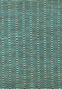 Abstract Light Blue Contemporary Rug, con292lblu