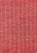 Abstract Red Contemporary Area Rugs