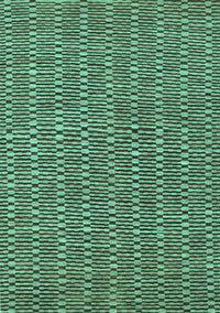 Abstract Turquoise Contemporary Rug, con292turq