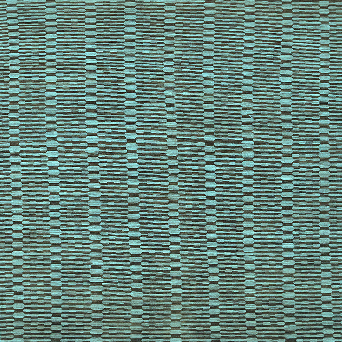Square Abstract Light Blue Contemporary Rug, con292lblu