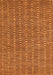 Serging Thickness of Machine Washable Abstract Orange Contemporary Area Rugs, wshcon292org