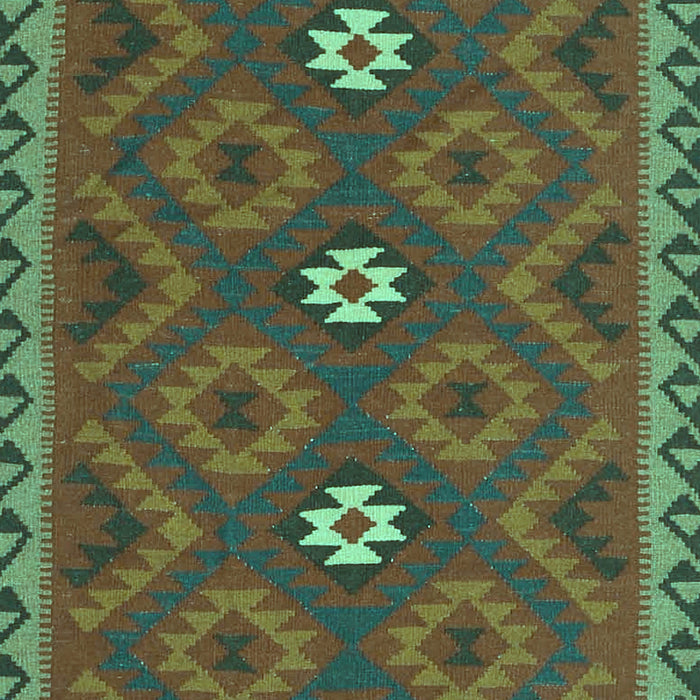 Oriental Turquoise Traditional Rug, con2930turq