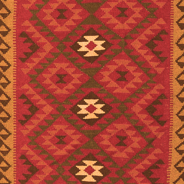 Oriental Orange Traditional Rug, con2930org