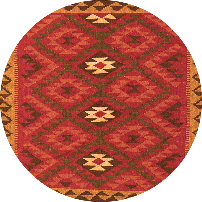 Machine Washable Oriental Orange Traditional Area Rugs, wshcon2930org