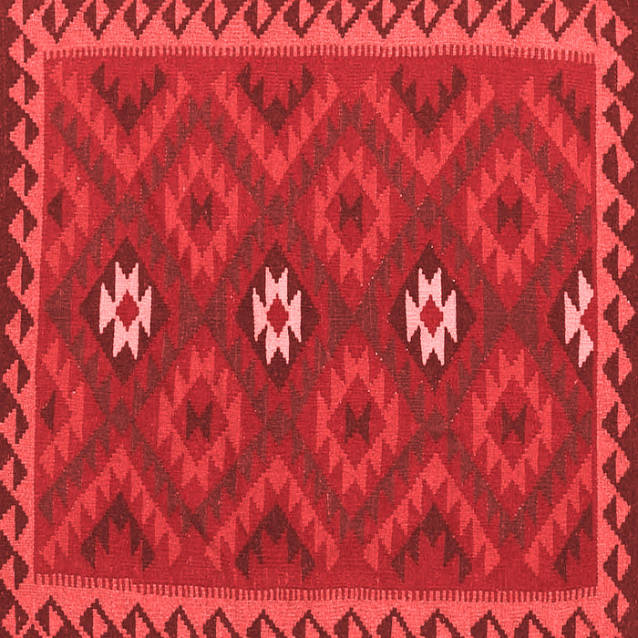 Machine Washable Oriental Red Traditional Rug, wshcon2930red