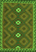 Oriental Green Traditional Rug, con2930grn