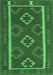 Oriental Emerald Green Traditional Rug, con2931emgrn