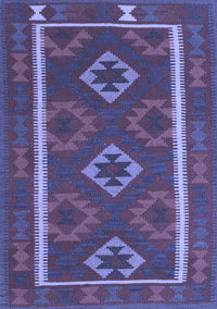 Oriental Blue Traditional Rug, con2931blu