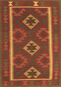 Oriental Brown Traditional Rug, con2931brn