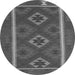 Square Oriental Gray Traditional Rug, con2931gry