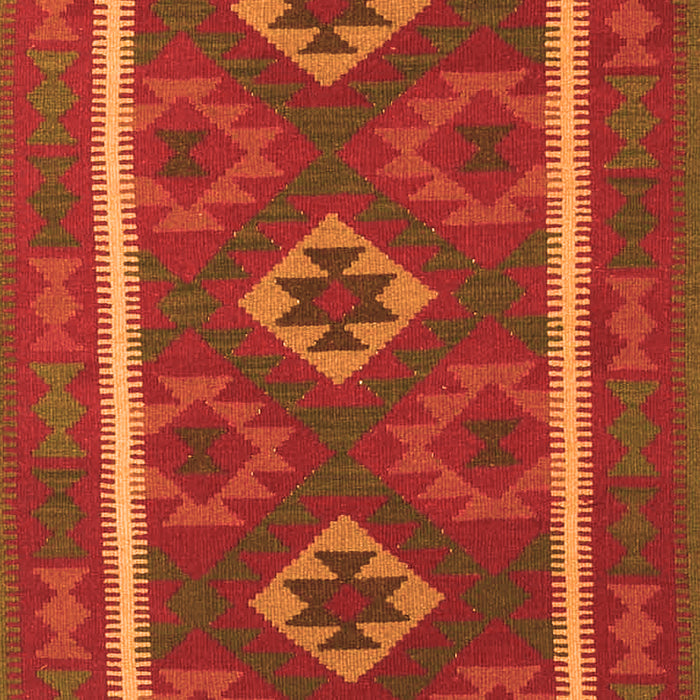 Oriental Orange Traditional Rug, con2931org