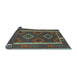 Sideview of Oriental Light Blue Traditional Rug, con2931lblu