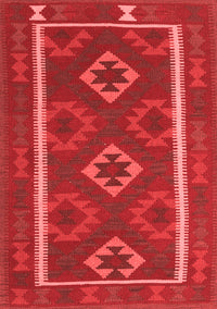 Oriental Red Traditional Rug, con2931red