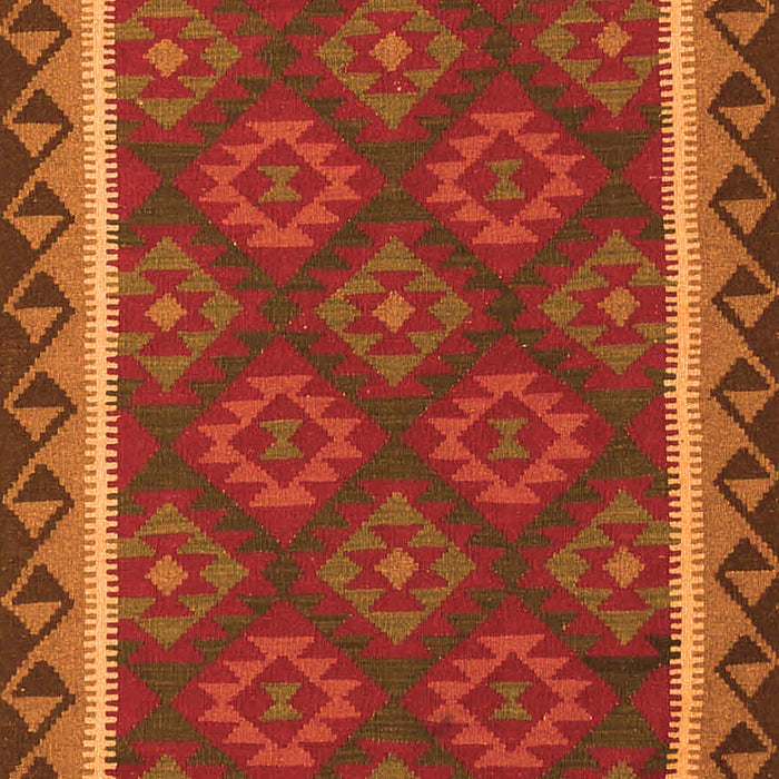 Oriental Orange Traditional Rug, con2932org