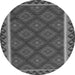 Square Oriental Gray Traditional Rug, con2932gry