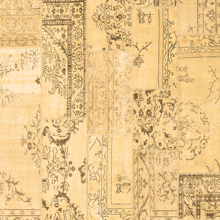 Machine Washable Abstract Brown Contemporary Rug, wshcon2933brn