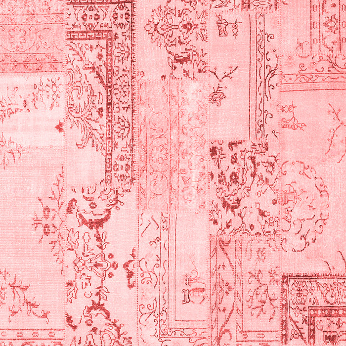 Abstract Red Contemporary Area Rugs