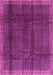 Machine Washable Abstract Pink Contemporary Rug, wshcon2934pnk