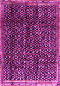 Abstract Pink Contemporary Rug, con2934pnk