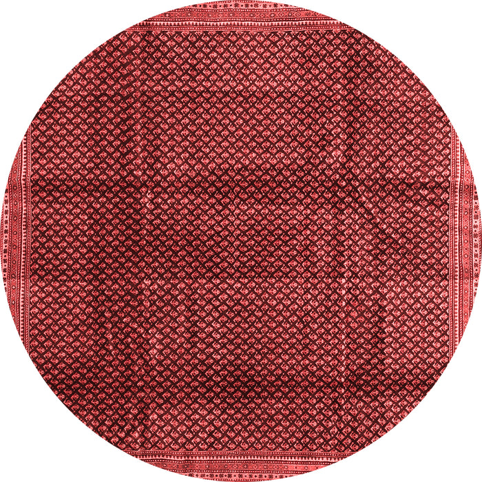 Abstract Red Contemporary Rug, con2934red