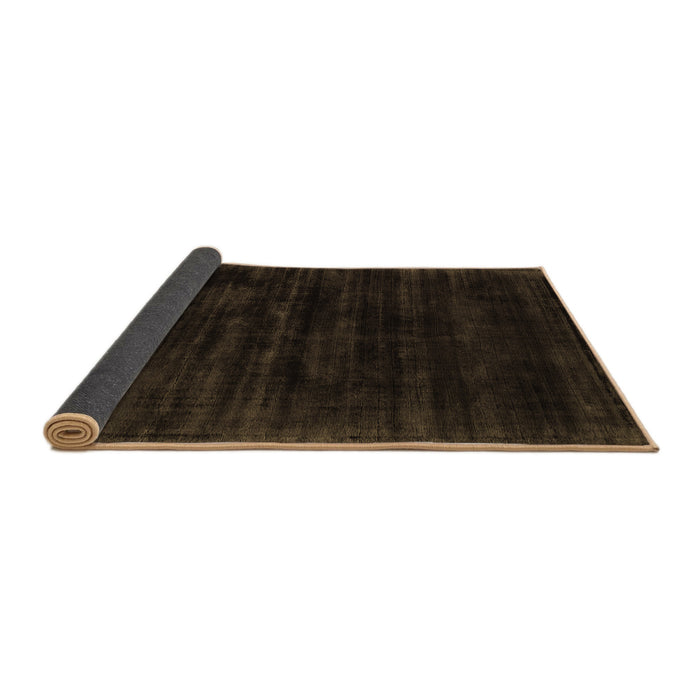 Sideview of Abstract Brown Contemporary Rug, con2935brn