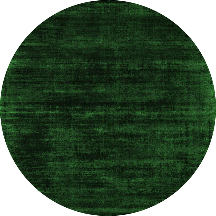 Square Abstract Green Contemporary Rug, con2935grn