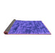 Sideview of Abstract Purple Contemporary Rug, con2936pur