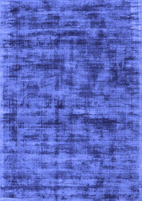 Abstract Blue Contemporary Rug, con2936blu