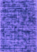 Machine Washable Abstract Purple Contemporary Area Rugs, wshcon2936pur