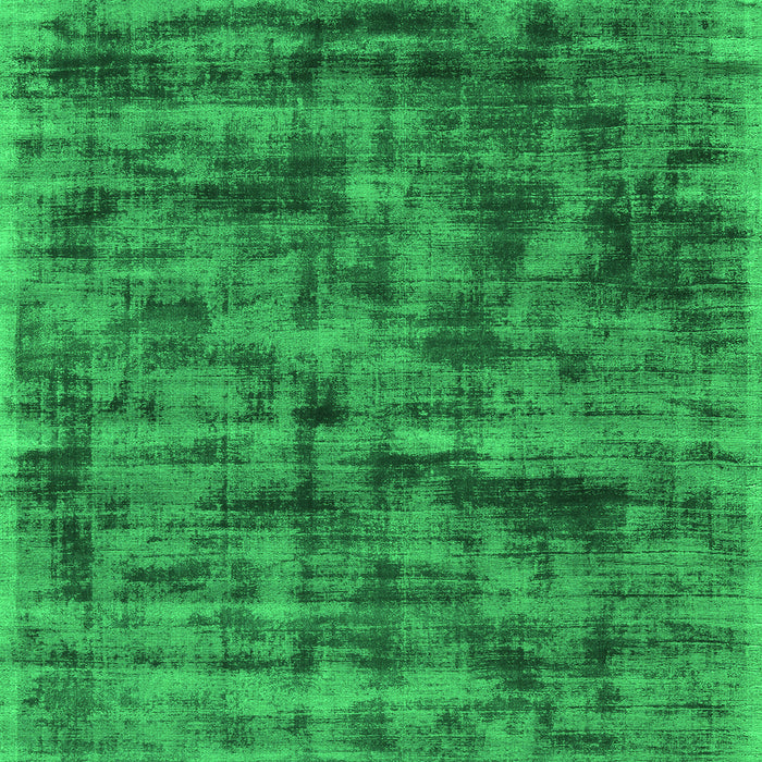 Serging Thickness of Machine Washable Abstract Green Contemporary Area Rugs, wshcon2936grn
