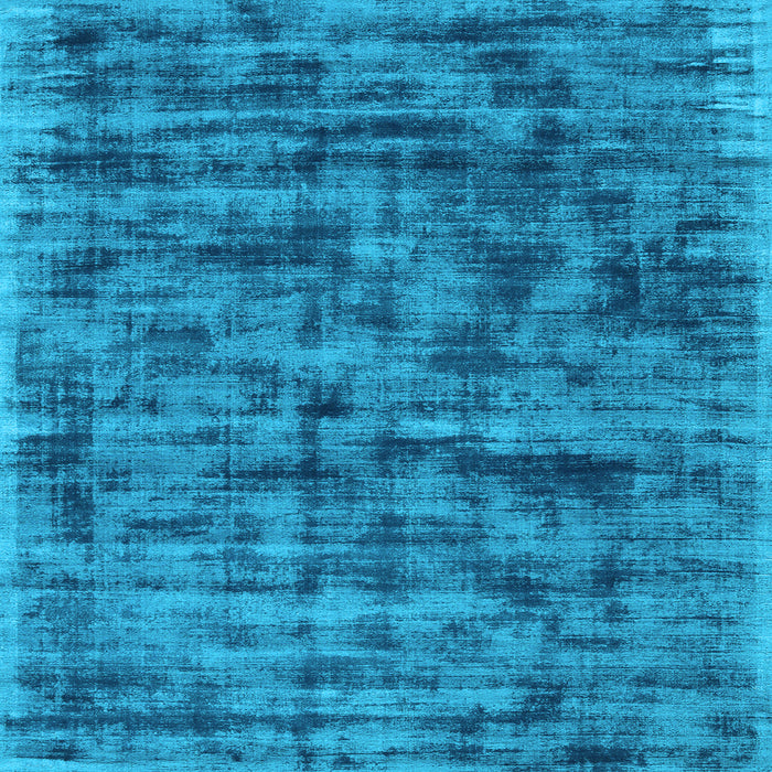 Square Machine Washable Abstract Light Blue Contemporary Rug, wshcon2936lblu