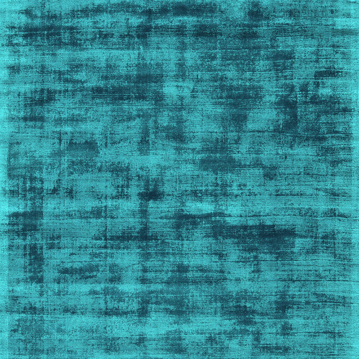 Machine Washable Abstract Turquoise Contemporary Area Rugs, wshcon2936turq