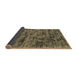 Sideview of Abstract Brown Contemporary Rug, con2936brn