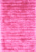 Machine Washable Abstract Pink Contemporary Rug, wshcon2937pnk