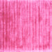 Square Abstract Pink Contemporary Rug, con2937pnk