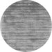 Square Abstract Gray Contemporary Rug, con2937gry