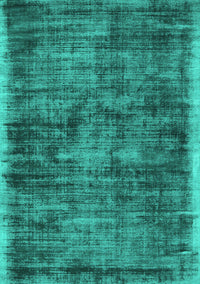 Abstract Turquoise Contemporary Rug, con2938turq