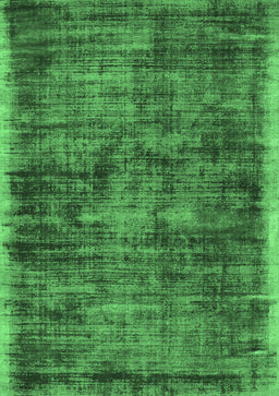Abstract Emerald Green Contemporary Rug, con2938emgrn