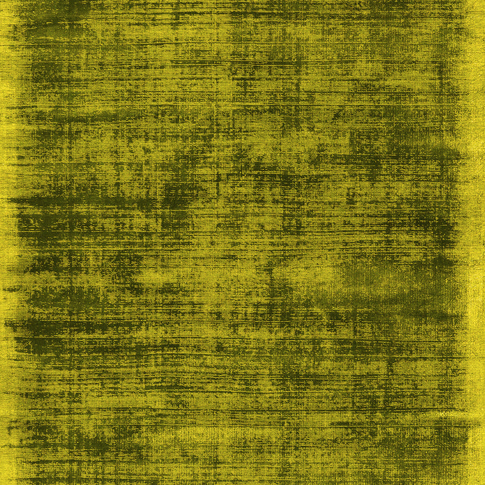Machine Washable Abstract Yellow Contemporary Rug, wshcon2938yw