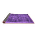 Sideview of Abstract Purple Contemporary Rug, con2938pur