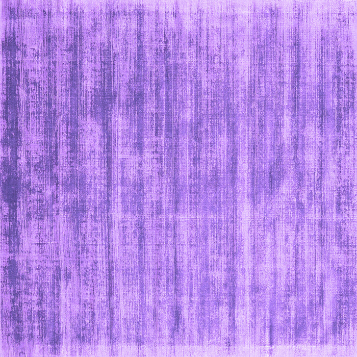 Square Machine Washable Abstract Purple Contemporary Area Rugs, wshcon2939pur