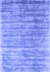 Abstract Blue Contemporary Rug, con2939blu