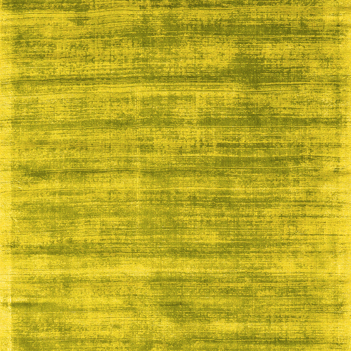 Abstract Yellow Contemporary Rug, con2939yw