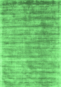 Abstract Emerald Green Contemporary Rug, con2939emgrn