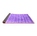 Sideview of Abstract Purple Contemporary Rug, con2939pur